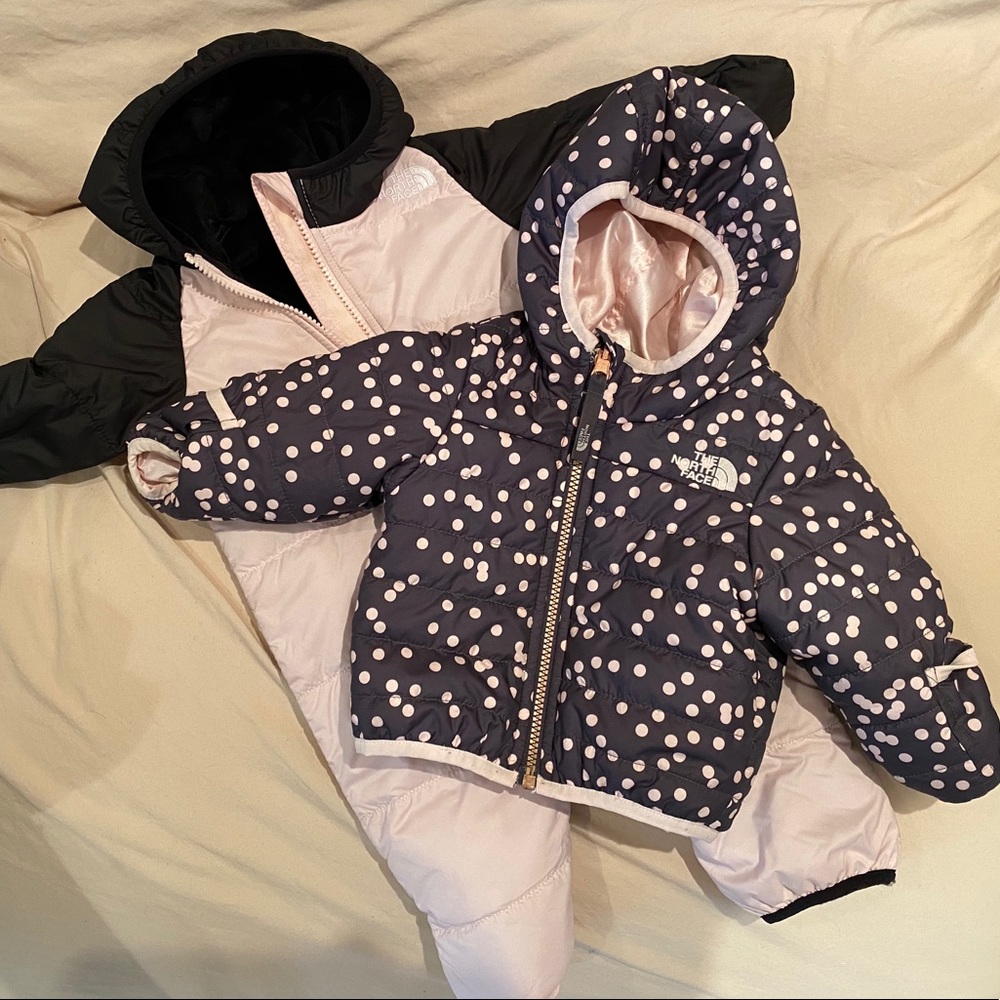2 pc Bundle! North Face Coat & Snowsuit